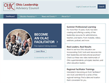 Tablet Screenshot of ohioleadership.org